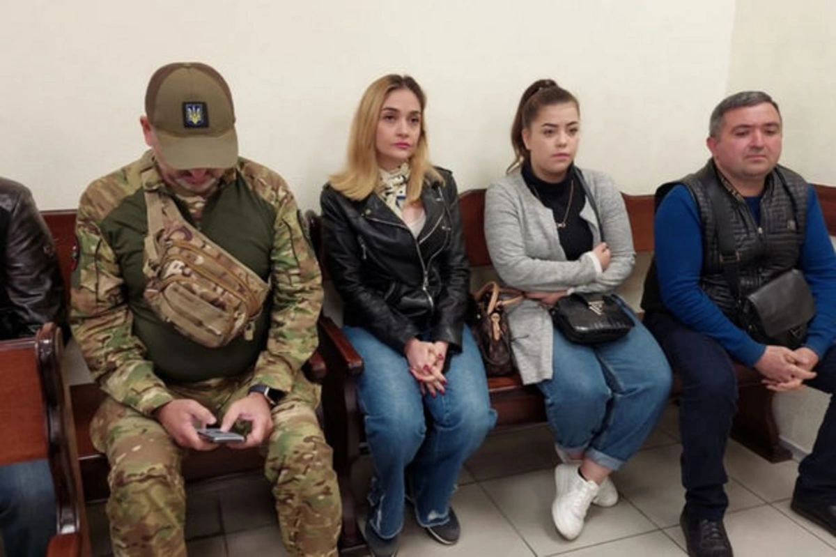 В Киеве прошло очередное судебное заседание по делу задержанных граждан Азербайджана - ФОТО